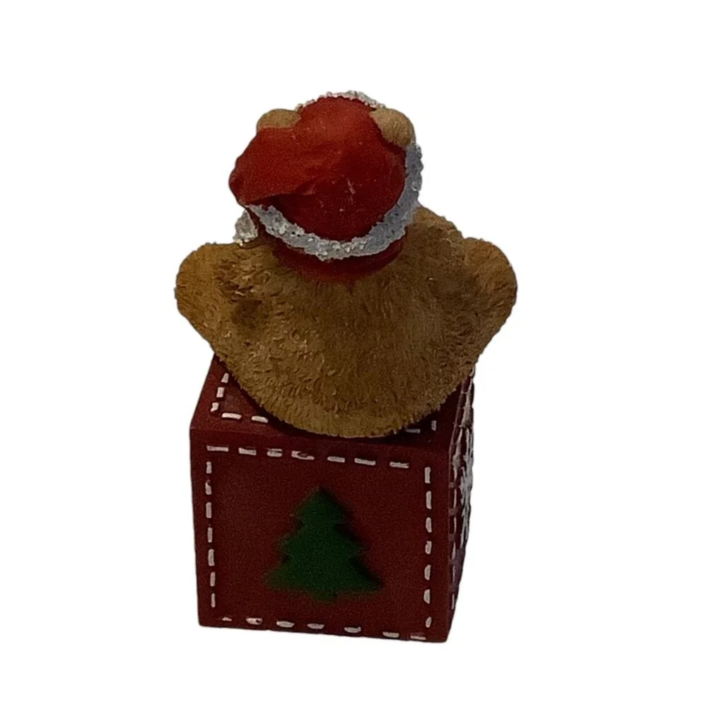 Carlton Cards Christmas Santa Bear Figurine 